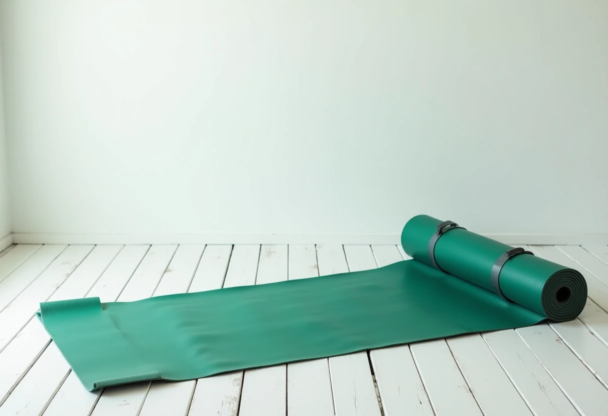 Tapis de yoga spacieux pour un confort maximal