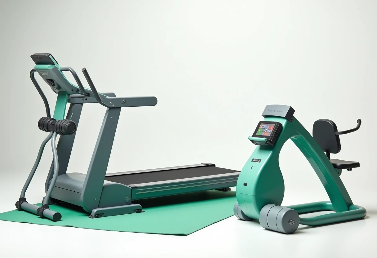 Moderne Heim-Fitnessausstattung
