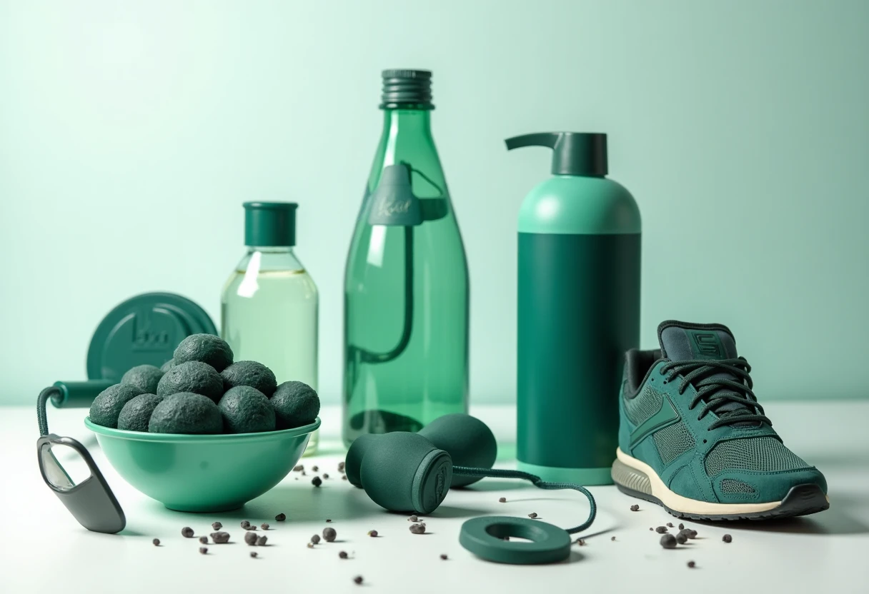 Variedad de equipos de gimnasio