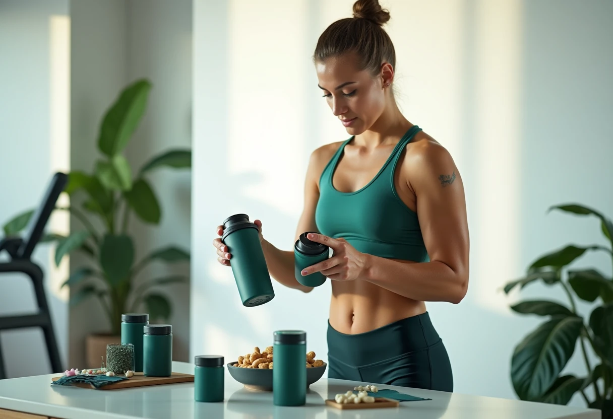 Athlete's supplement routine